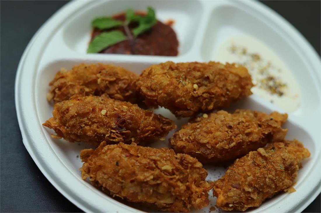 Veg Kurkure Momo