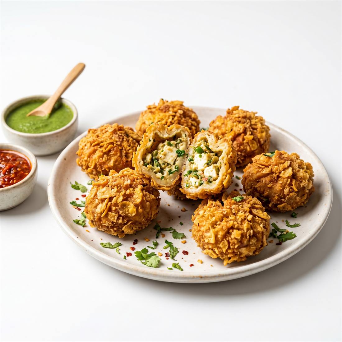 Paneer Kurkure Momo